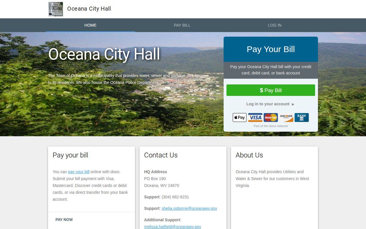Oceana Wyoming County police record contact source
